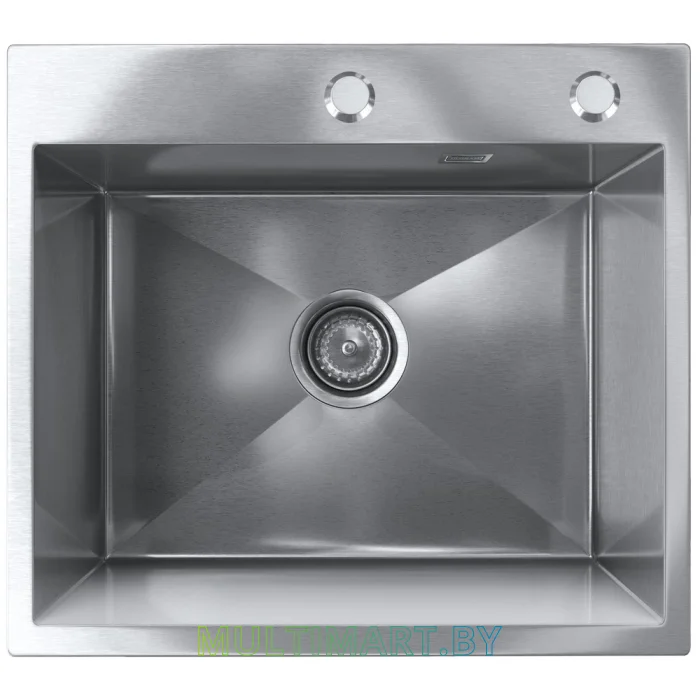 Кухонная мойка Ulgran Steel 50x45 (брашированная сталь)